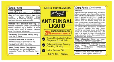 Antifungal (Pronail Antifungal Liquid Label)